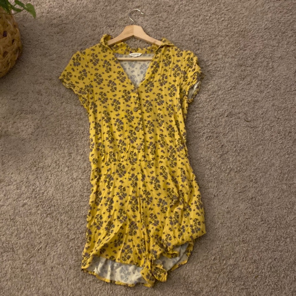 Yellow romper